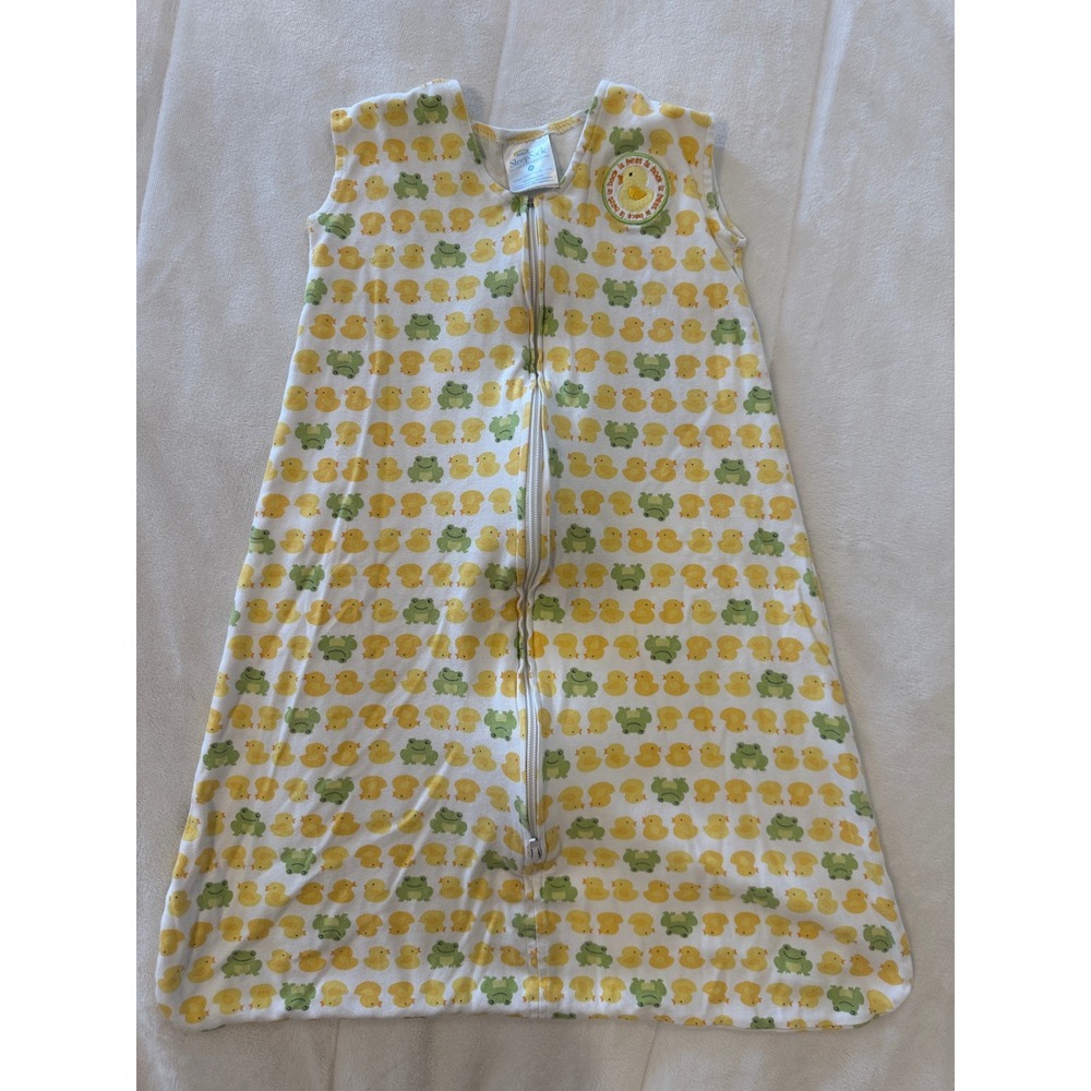 Halo Sleepsack Wearable Blanket Medium‎ Duck Frog Print Baby Kids